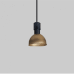 Mini lampara colgante para una iluminación minimalista y tambien como luz puntual en mesas de restaurantres