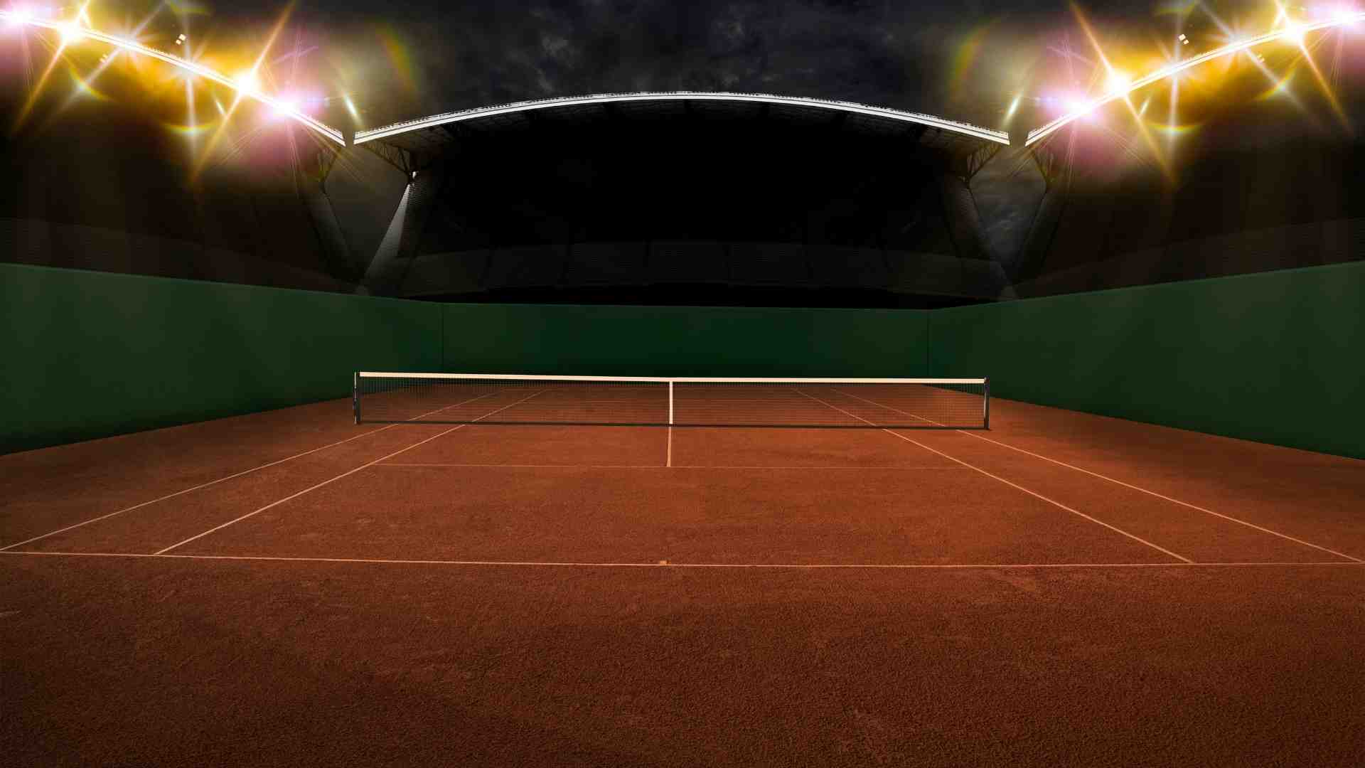Nivel de alumbrado en las pistas de tenis: normativa