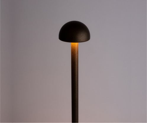 Baliza exterior MiniBall ideal para la iluminación de jardines, y hoteles.