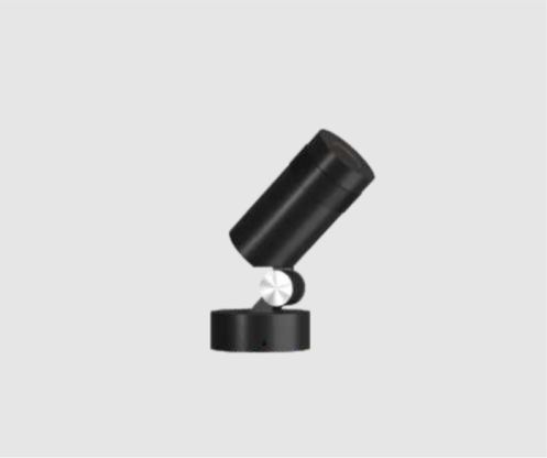 Proyector LED zoom 7W 10–40° para jardines